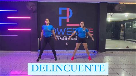 Delincuente Chimbala Natti Natasha Jey One Coreograf A Zumba