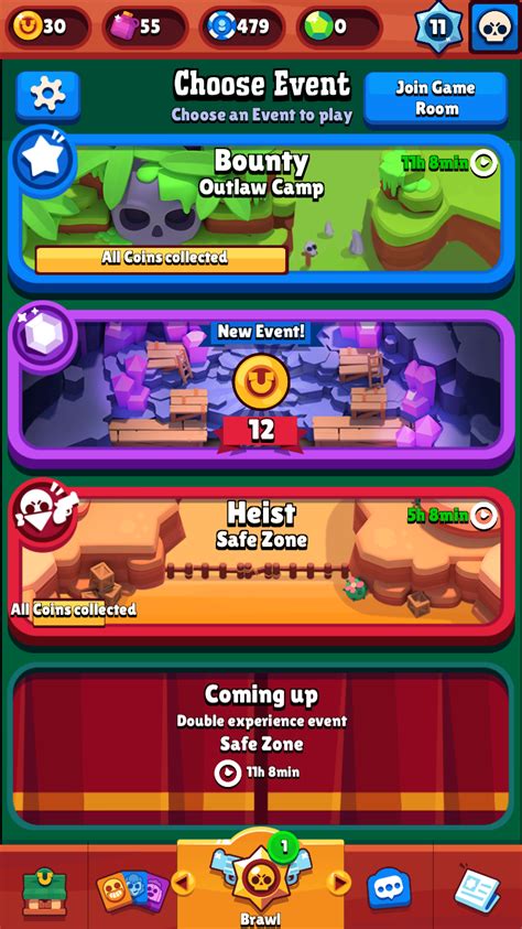 Brawl Stars On Behance Game Design Game Ui Design Game Ui