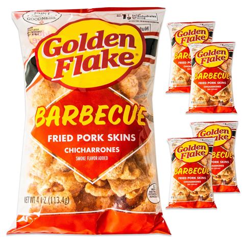 Amazon Golden Flake Utz BBQ Pork Rinds Chicharrones Crispy