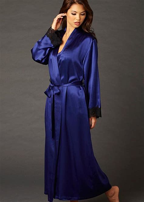 Luxury Silk Womens Robe Le Tresor Silk Robe Julianna Rae