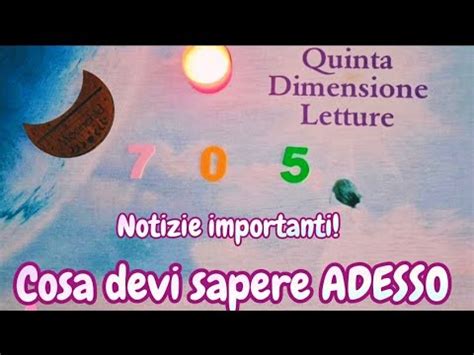 Cosa Devi Sapere Adesso Tarocchi Interattivo Youtube