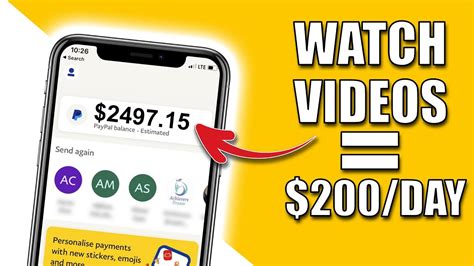 How To Make PayPal Money From Watching YouTube Videos Make Money