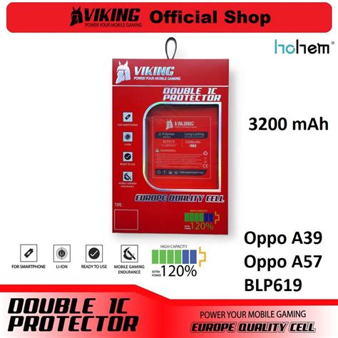 Jual Baterai Viking Double Power Original Oppo Blp A A Blp