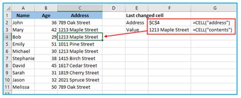 Track Changes In Excel