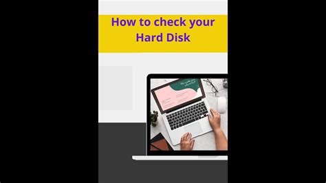 How To Check Your Hard Disk Hard Disk Health Hard Disk Performance Youtube