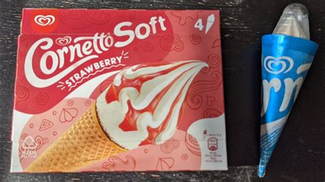 Wall S Cornetto Soft Strawberry Reviewed YouTube