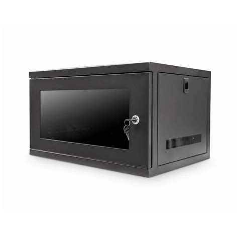 Black Or Grey 6u 450mm 19 Data Rack Wall Cabinet 6u Data Cabinet