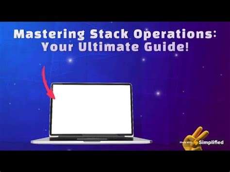 Understanding Stack Data Structure Operations And Applications YouTube