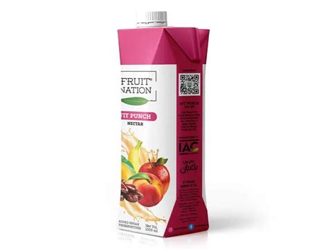 Fit Punch Nectar 1000ml Tetra Pack Iac Online Store