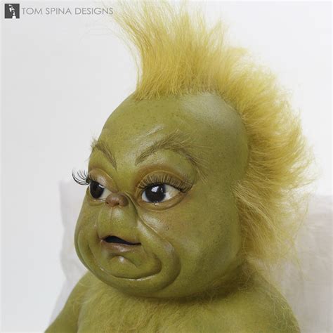 Baby Grinch Movie Prop Puppets - Tom Spina Designs » Tom Spina Designs