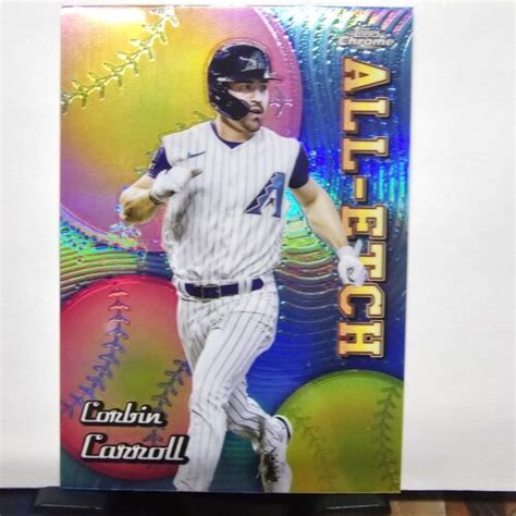 2024 Topps Chrome All Etch CAE 15 Corbin Carroll Arizona Diamondbacks