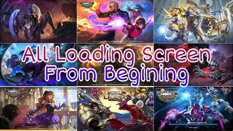 Mobile Legend All Loading Screen From Begining • Mobile Legend All