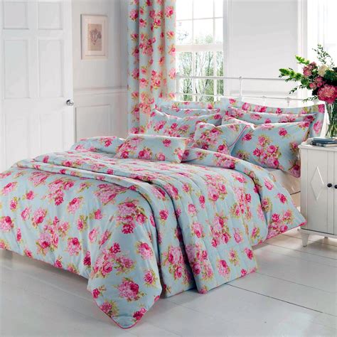 Duck Egg Isla Collection Duvet Cover Set Dunelm