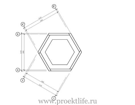 Проект шестигранной беседки