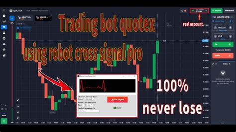 Trading Quotex Using Robot Cross Signal Pro Never Lose