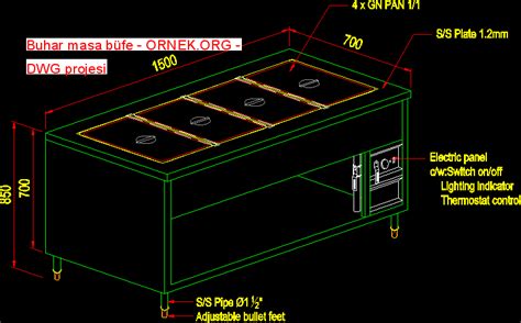 Bar Masa D Dwg Projesi Autocad Projeler Hot Sex Picture