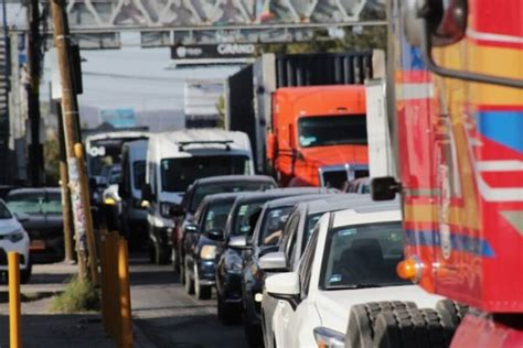 Denuncian Caos Vial Y Retrasos De Hasta Una Hora Por Obras En La