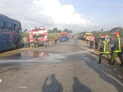 Accidente En Jatibonico Deja De Saldo Un Fallecido Y Varios Lesionados