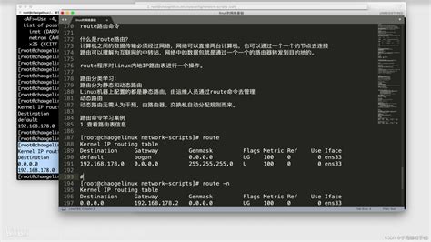 Linux Route命令：查看路由表信息 51cto博客 查看路由表命令