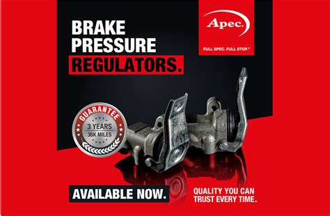 Apec Launches New Range Of Brake Pressure Regulators Garage Wire