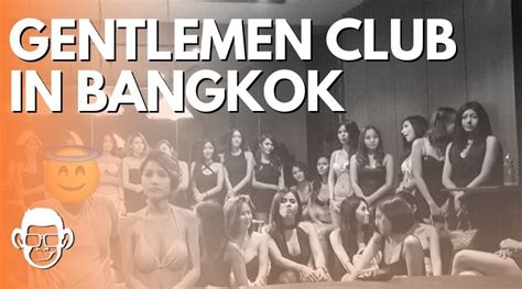 My First Time At A Gentlemen Club In Bangkok Pimp Review