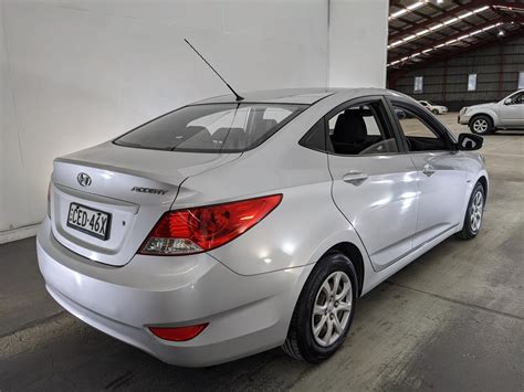 Hyundai Accent Active Crdi Rb Silver Sp Manual D Sedan United