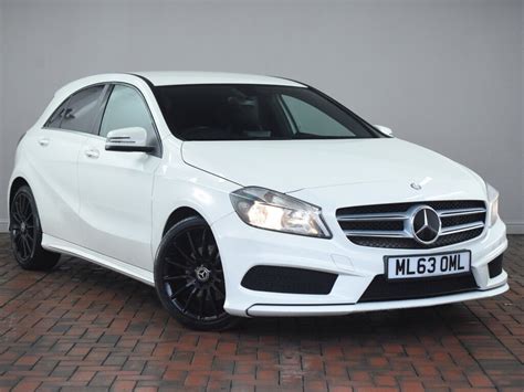 MERCEDES BENZ A CLASS A180 CDI BLUEEFFICIENCY AMG SPORT 5DR AUTO White