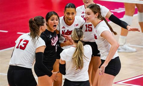 Game day prep underway for Nebraska volleyball spring game