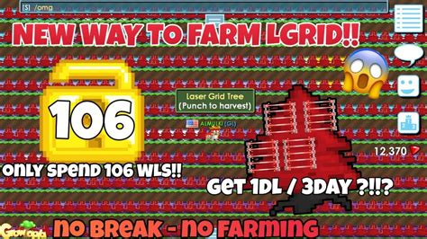 How To Farm Laser Grid Correctly New Way To Farm Easy Double Profit