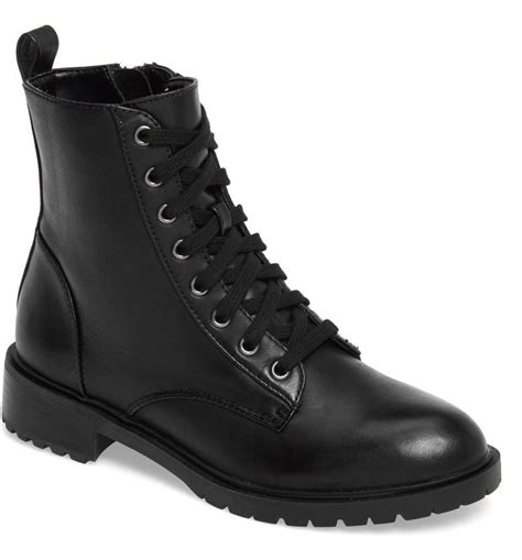 Steve Madden Officer Combat Boot (Women) | Nordstrom