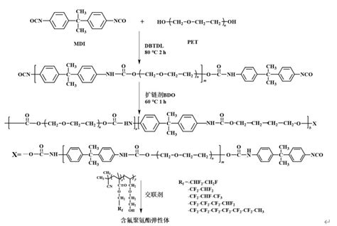 新型含氟聚氨酯弹性体的制备与性能研究