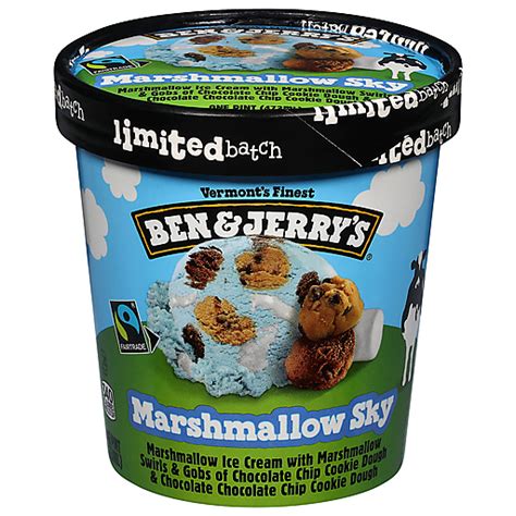 Ben Jerry S Ice Cream Marshmallow Sky Limited Batch Pt Other