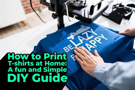 How to Print T-Shirts at Home: A Fun and Simple DIY Guide – V.S. Tees™