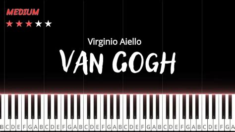 Van Gogh Virginio Aiello INTERMEDIATE Piano Tutorial YouTube