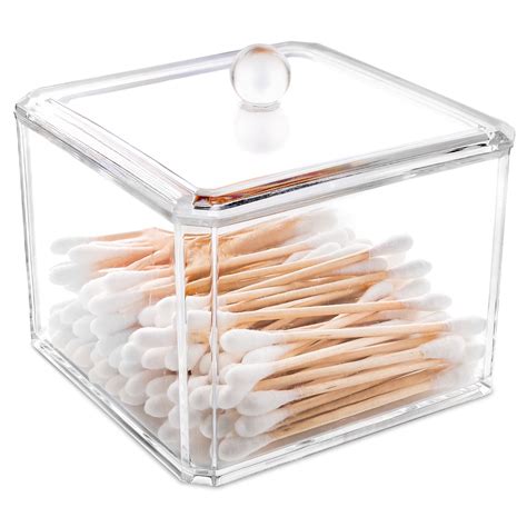 Amazon Luxspire Qtip Holder Dispenser For Cotton Ball Cotton Swab