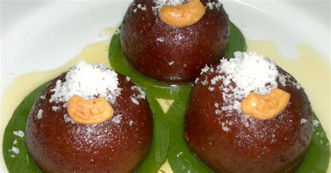 Menu Stuffed Dry Fruit Gulab Jamun