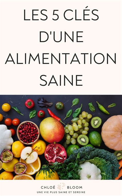 Les Cl S D Une Alimentation Saine Alimentation Saine Alimentation