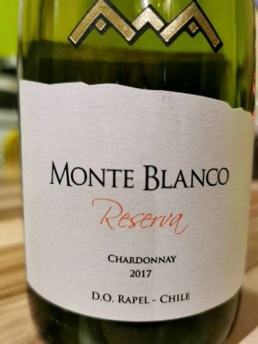 Monte Blanco Reserva Chardonnay Vivino Us