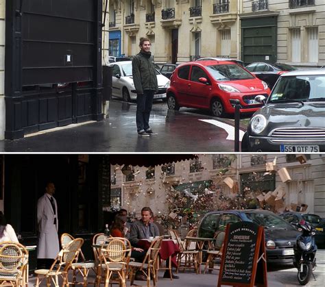 Inception Cafe Dream Scene Explode Filming Location Paris Flickr