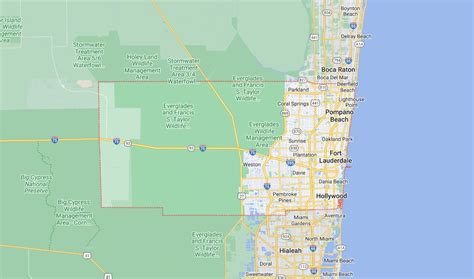 Broward County Map