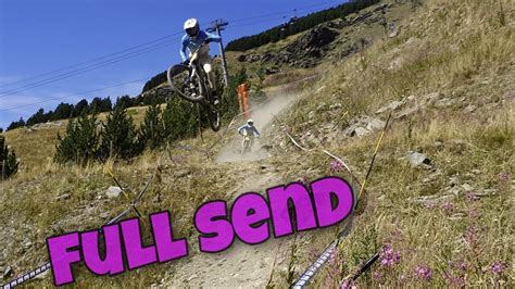 Campionato Europeo Downhill Prove Libere Day Youtube