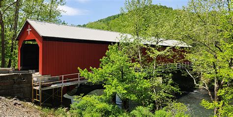 WVDOH completes restoration of historic Carrollton Covered Bridge