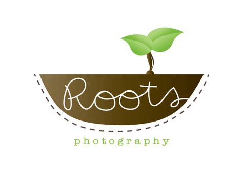 Feminine Upmarket Business Logo Design For Roots Foto By