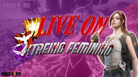 🔥free Fire Ao Vivo🔥xtreino Disney Femino🔥live On 🔥sÓ Bala Insanaa 🔥