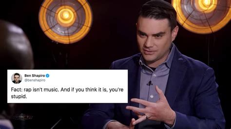 US political commentator Ben Shapiro says rap isn’t real music - Classic FM