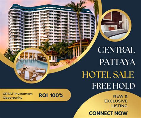 Hotel Sale Central Pattaya For Sale At 130000000 Thb Done Deal