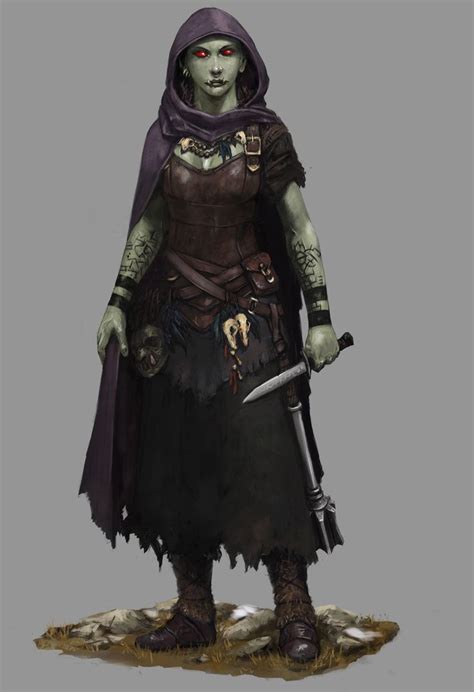 Pin By Zulkir Jhor On PF Orc Character Portraits Half Orc Fantasy