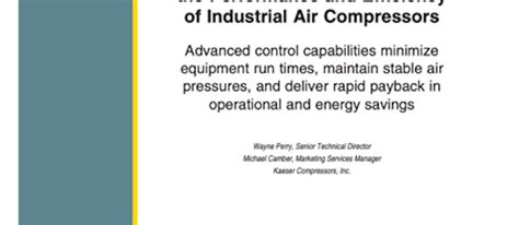 White Paper Using Master Controls To Improve The Performance And
