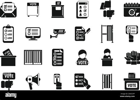 Polling Booth Stock Vector Images Alamy