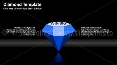 Diamonds Powerpoint Premium Powerpoint Editable Templates E Shop